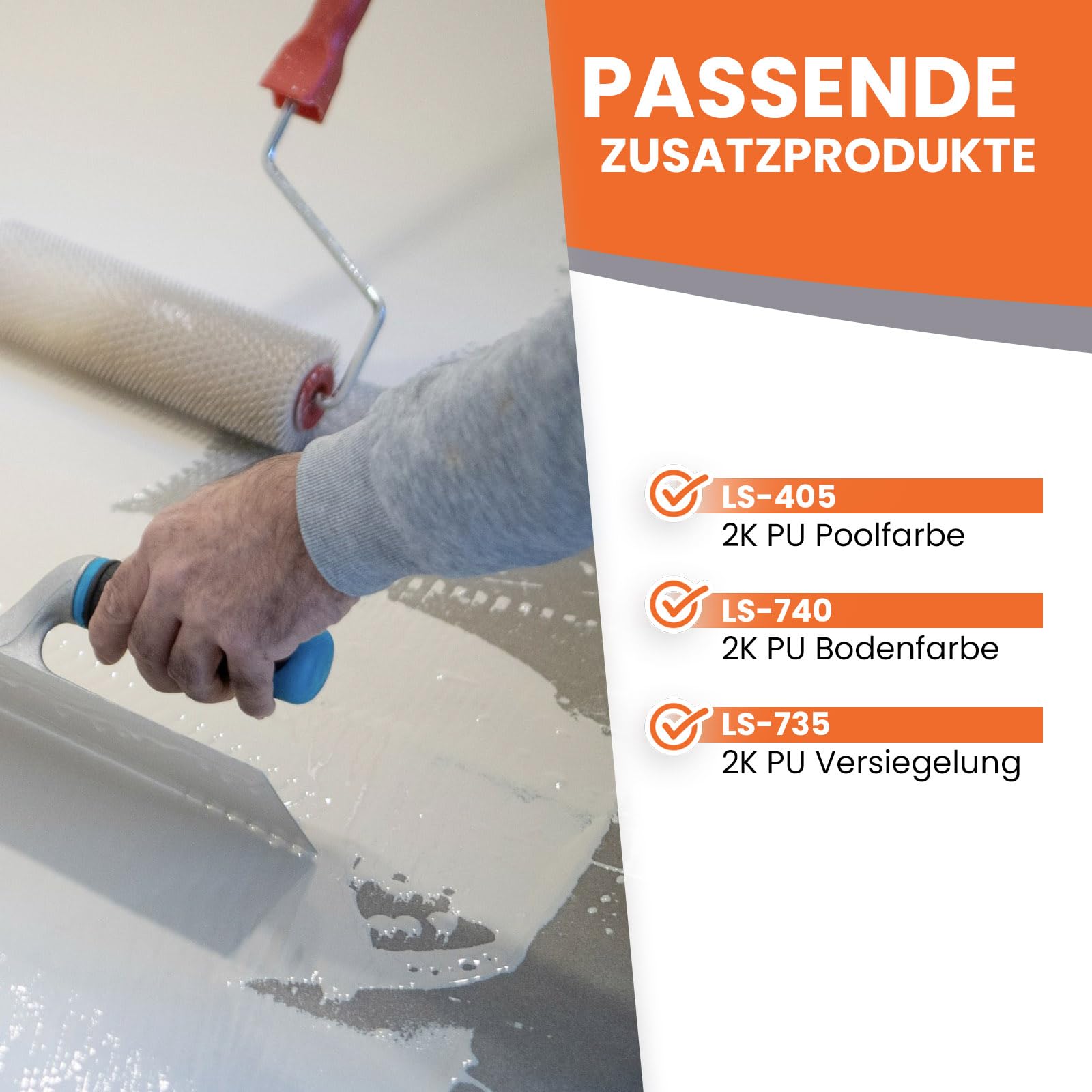 2K PU Grundierung in weiß matt 2,5kg für innen und aussen - Tiefengrund für GFK, Kunststoff, Stahl, Beton, Fliesen - auch geeignet für Poolbecken, Schwimmbecken - Haftgrundierung für 2K PU Decklack