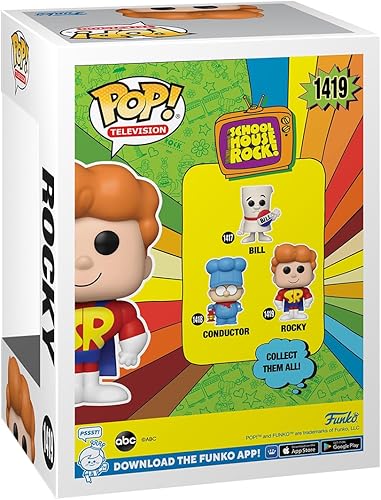 Miniatura 3 de Funko POP! TV: Schoolhouse Rock - Schoolhouse Rocky - Figura de vinilo coleccionable - Idea de regalo - Producto oficial - para niños y adultos -
