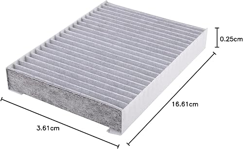 Miniatura 8 de Fram Fresh Breeze - Filtro de aire de cabina con bicarbonato de sodio Arm & Hammer, CF11810 para vehículos Jeep/Fiat