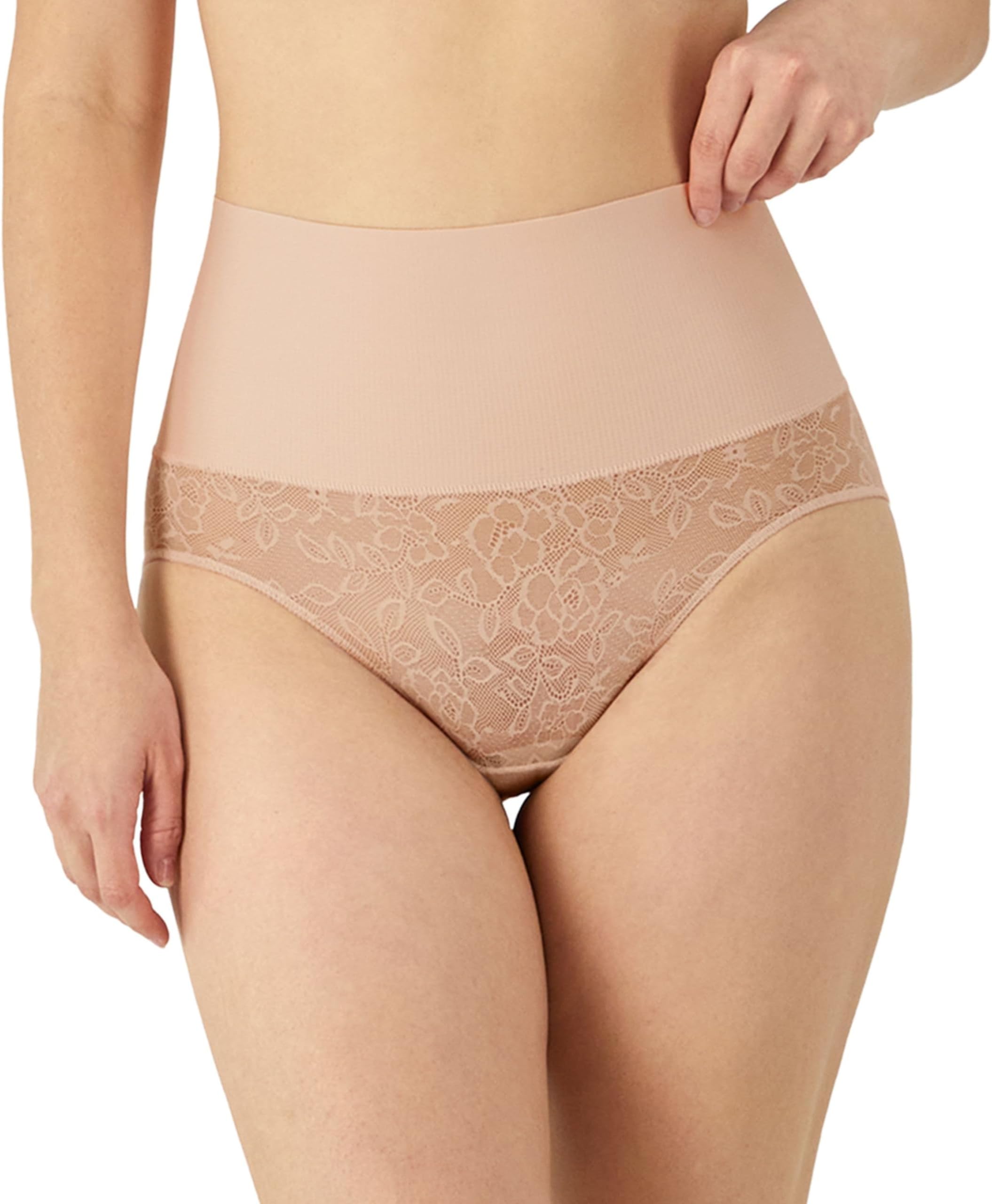 Maidenform Women's Tame Your Tummy Shaping Lace Brief With Cool Comfort Dm0051 Briefs (pack of 1)