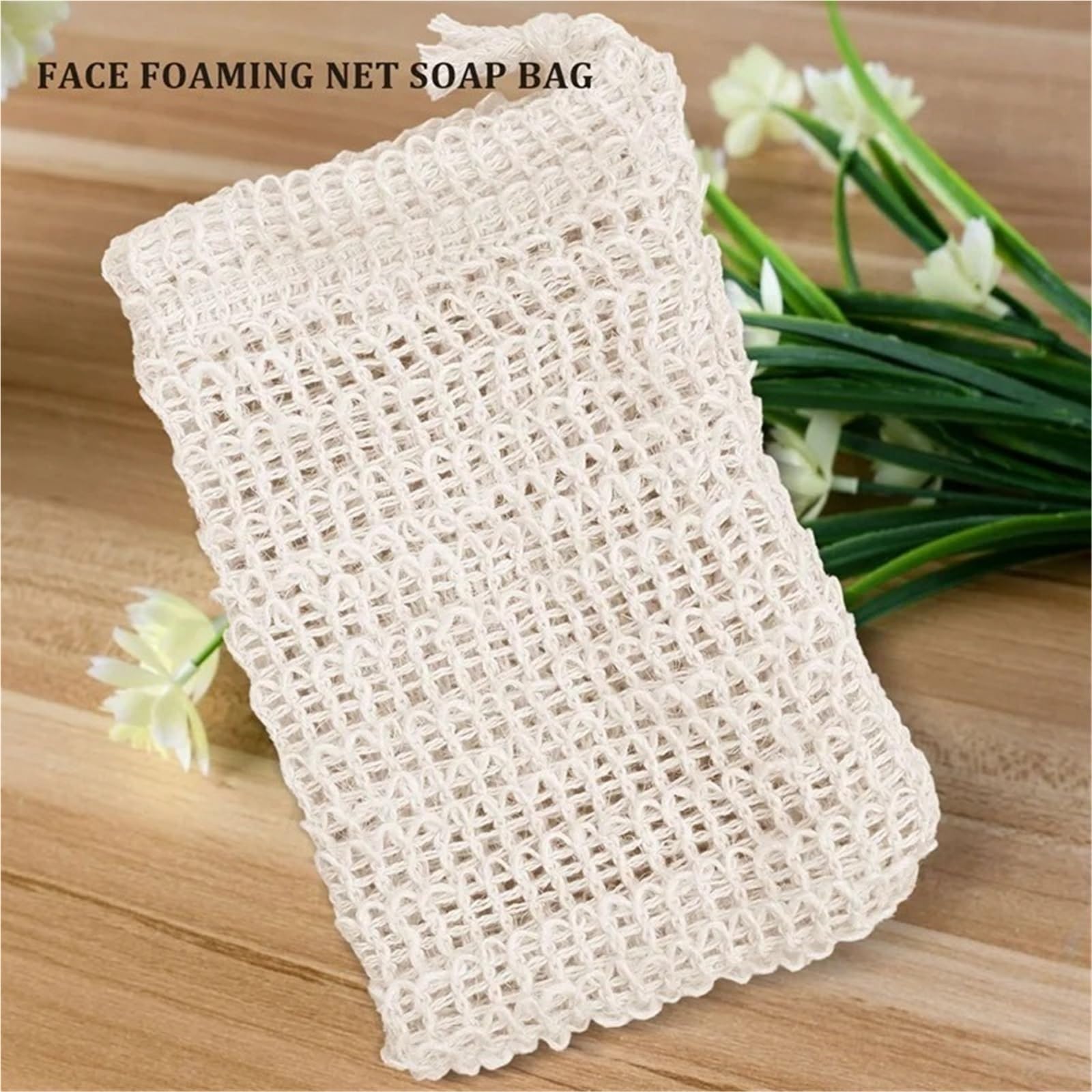 Bolsa de jabón sisal Funda protectora exfoliante