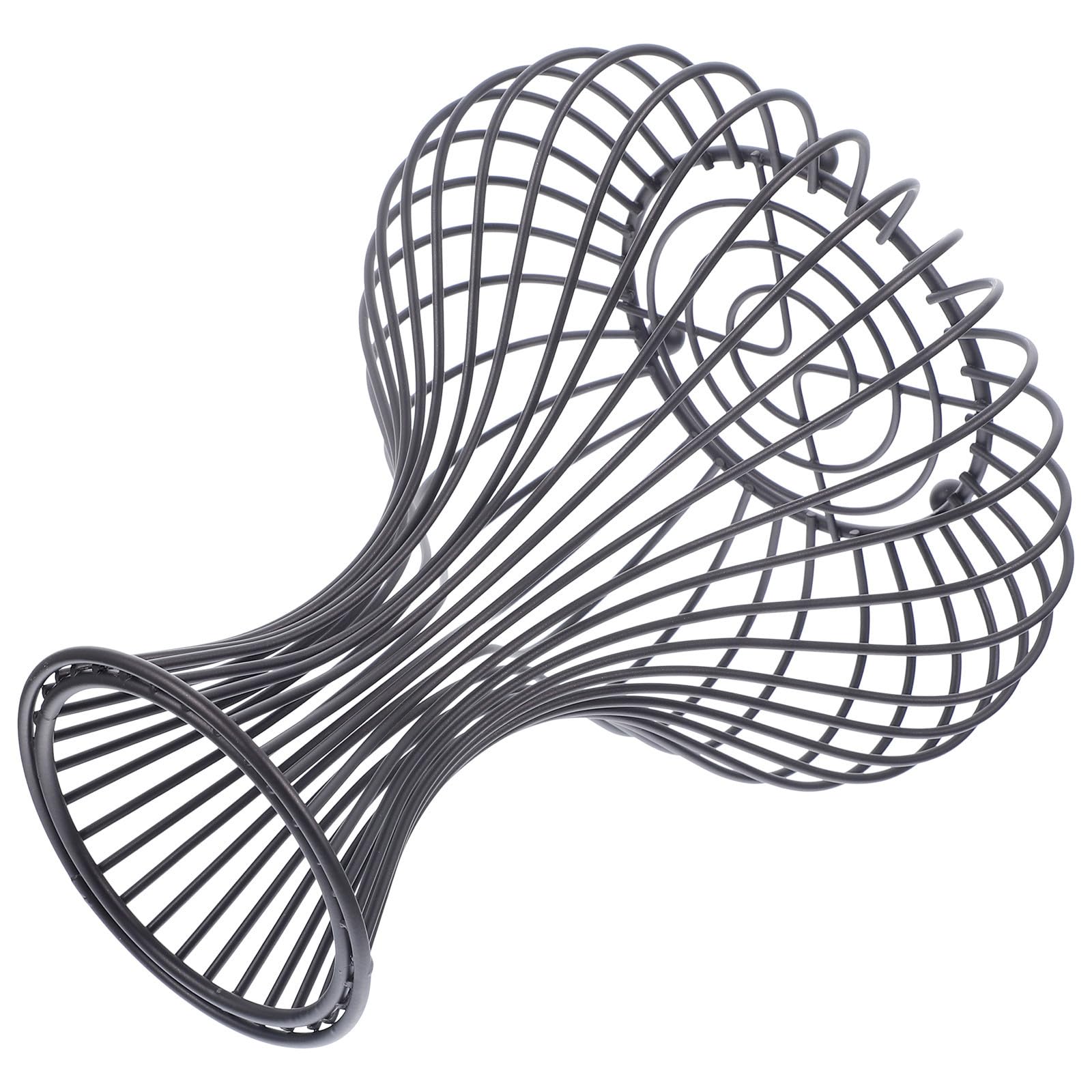 Contenedor de almacenamiento de corcho decorativo de hierro para mesa de salón