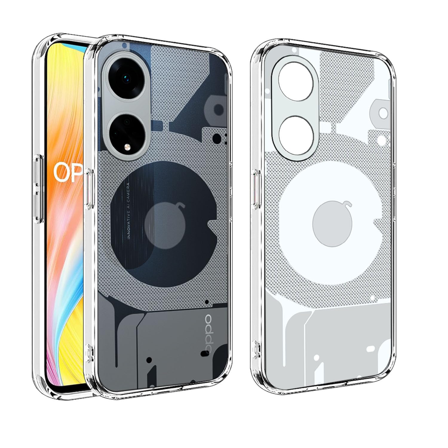 Hello Zone Oppo F23 5G Designer Matte Finish Soft Transparent Back Cover Back Case Cover (B0D11PGW8R) Amazon Price History, Amazon Price Tracker