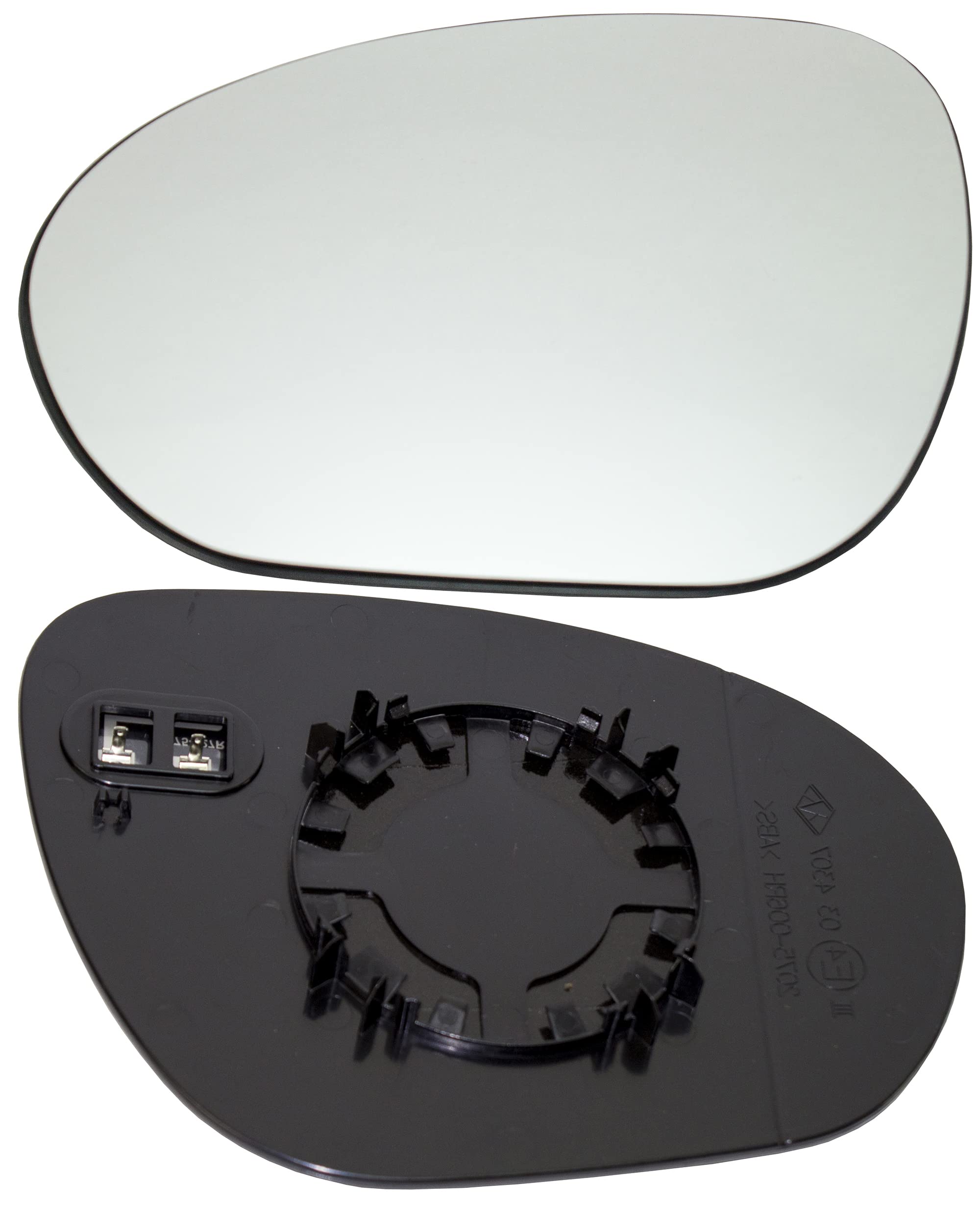 Vetro Specchietto Retrovisore Sinistro Riscaldabile Per Fiat 500, Punto, Linea - Ricambio Originale - Foto 2