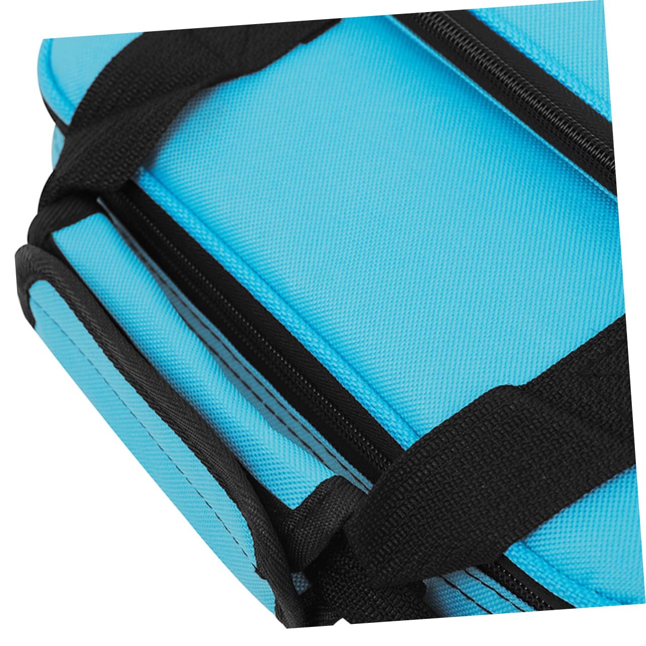 ibasenice Borsa Porta Bacchette Blu per Batteria Oxford Resistente e Manici Comodi Tracolla Ergonomica Sacchetto di Stoccaggio Portatile per Percussioni