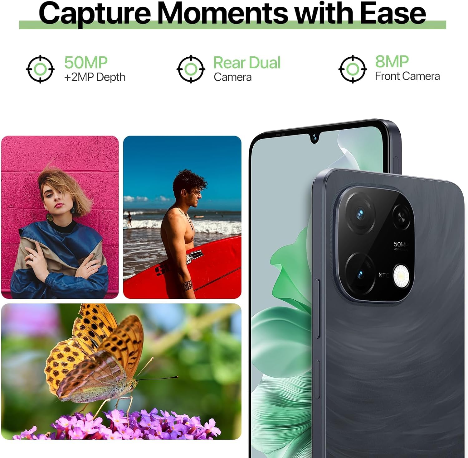 Amazon.com: UMIDIGI G9C Android 14 Unlocked Cellphone,Octa-core