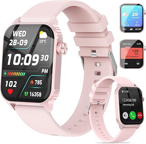 Reloj inteligente para hombres, 120 modos deportivos con pantalla táctil HD de 1.83", resistente al agua IP67, monitor de sueño, llamada Bluetooth y