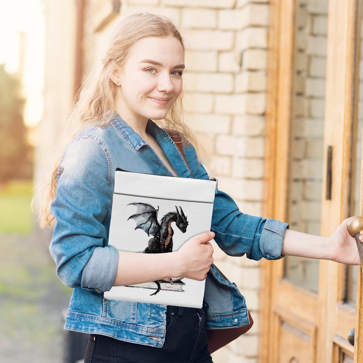 Fantasy Book Sleeve Dragon Gifts Book Cover Fantasy Merch Book Lovers - View #6