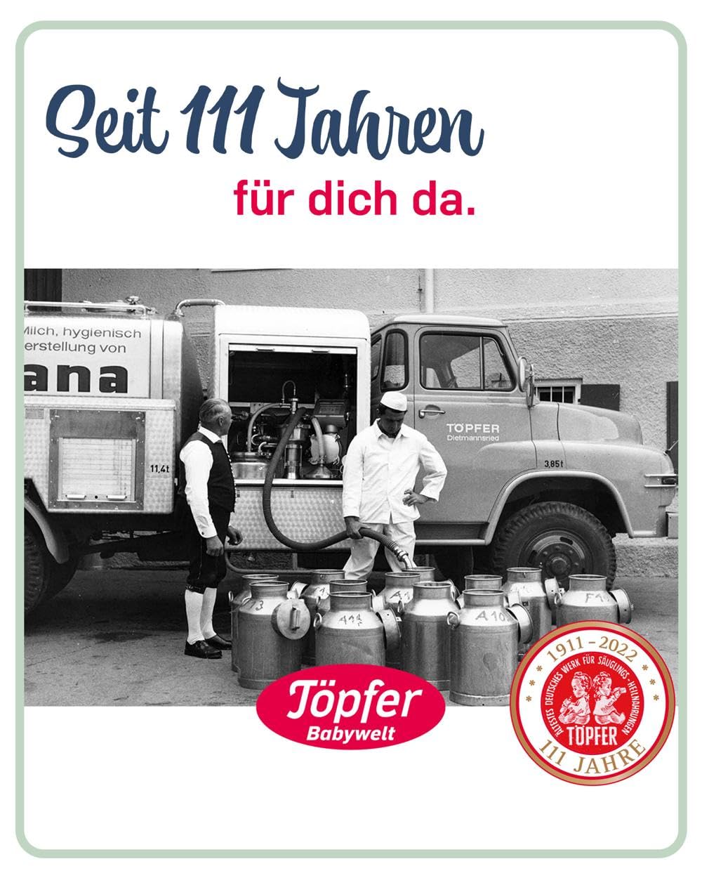 Töpfer Babycare Wundschutzpaste – Schutz & Pflege für den Windelbereich – mit 15% Zinkoxid, Bio-Calendula & Bio-Olivenöl – parfümfrei – 75ml
