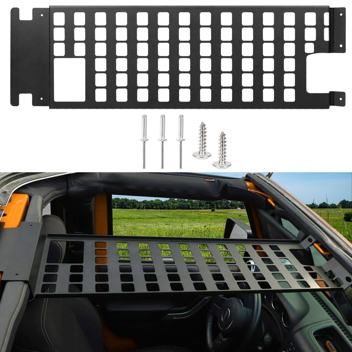 JEEP JK WRANGLER ルーフラックハードパネル Amazon.co.jp: JK ルーフラック ハードトップ モールパネル Jeep