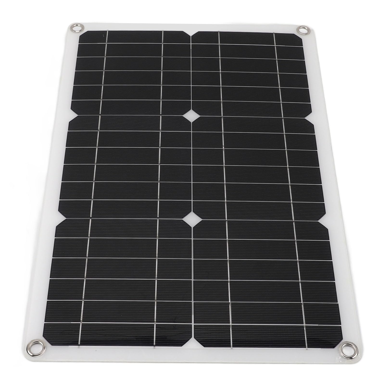 Aoresac Pannello solare monocristallino semiflessibile di 18V 20W per il veicolo dell'yacht di RV