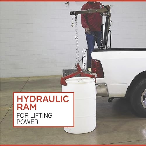 Miniatura 3 de Ultra-Tow Grúa hidráulica de la camioneta con el torno de la mano - 2000-Lb. capacidad