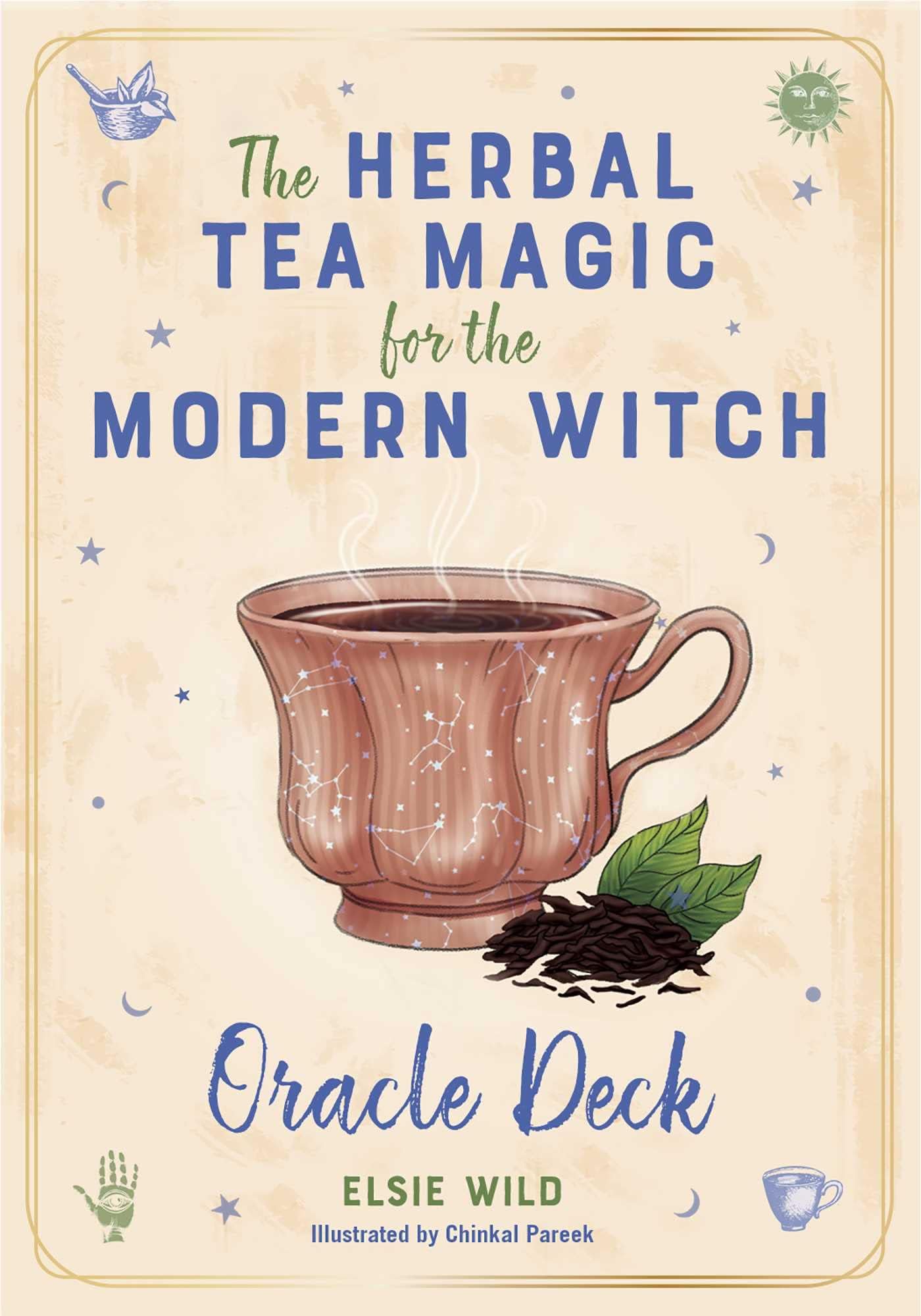 Herbal Tea Magic For The Modern Witch Oracle Deck, The: A 40-Card Deck and Guidebook for Creating Tea Readings, Herbal Spells, and Magical Rituals (Tarot/Oracle Decks)
