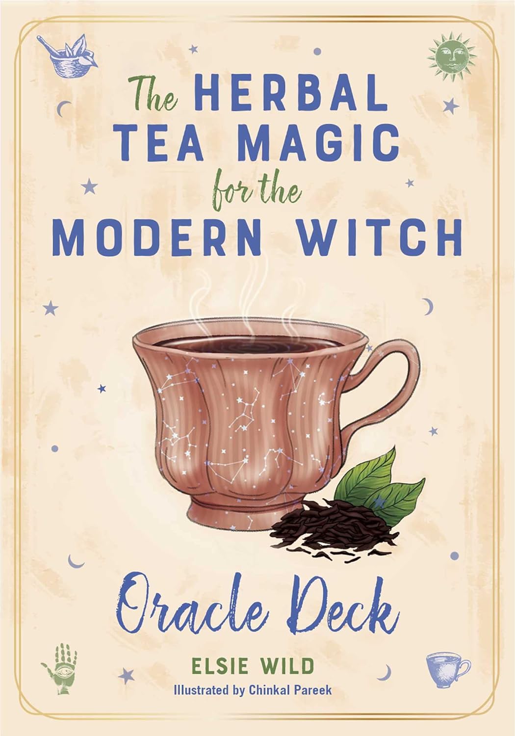 The Herbal Tea Magic for the Modern Witch Oracle Deck: A 40-Card Deck and Guidebook for Creating Tea Readings, Herbal Spells, and Magical Rituals (Tarot/Oracle Decks)