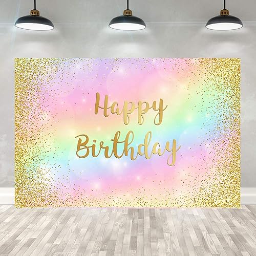 Telón de fondo dorado de 5 x 3 pies con texto en inglés Sweet 16, Sweet 16 para niñas de 1 y 2 cumpleaños con texto en inglés Sweet 16, decoración disponible en Yaxa Peru