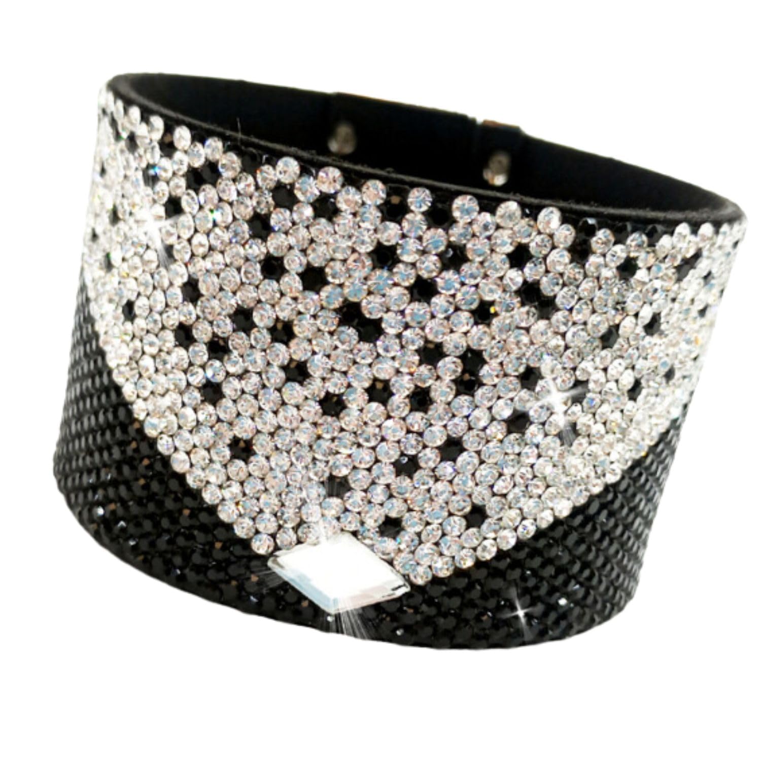Jacqueline KentCrystal Bracelet Cuffs (Black Magic) JKB398.BKSI