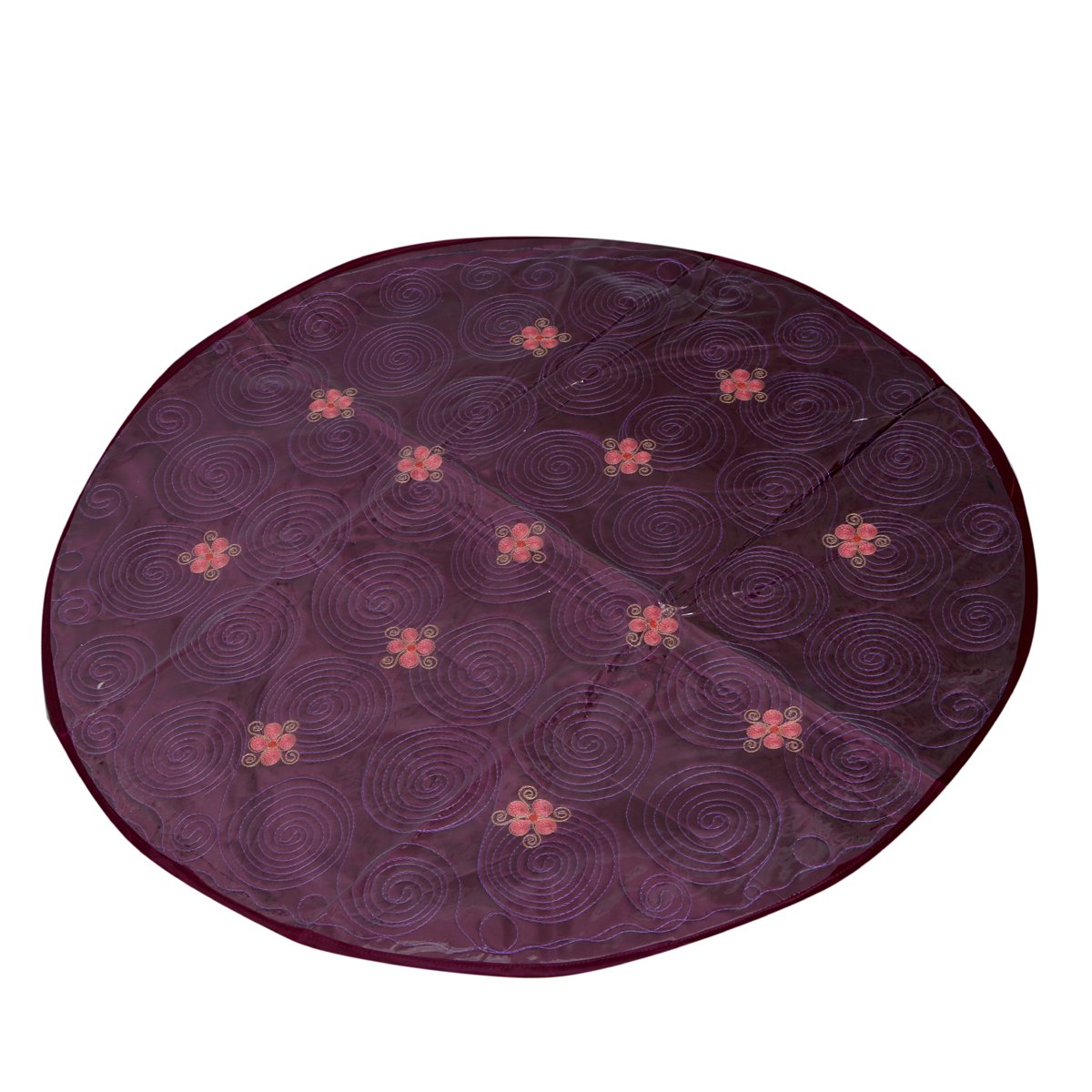 Kuber Industries Satin Food Mat - Purple