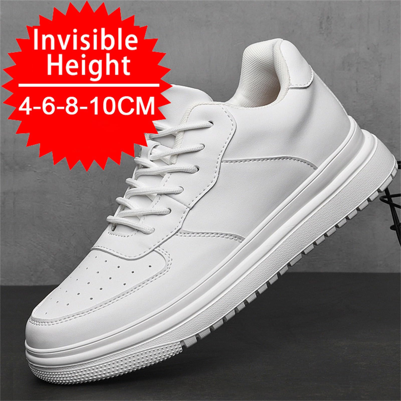 Elevate Shoes Herren Damen 10 cm, Elevateshoes Aufzug Schuhe Elevator Shoe Unsichtbare Hohe Sneaker Plateau Breeze Herrenschuhe Die Größer Machen Herren 36-46