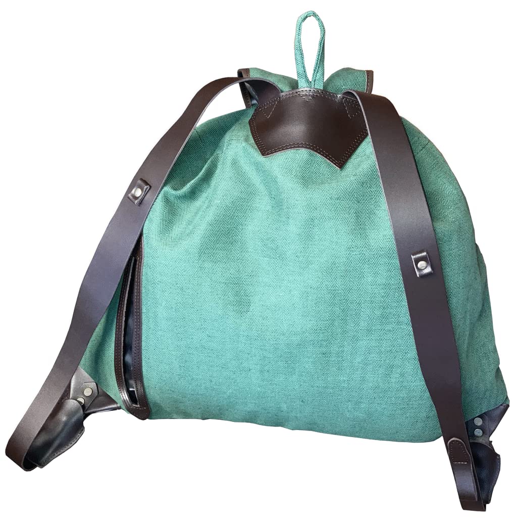 Jagdrucksack Leinen, schilfgrün, Die Lautlosen
