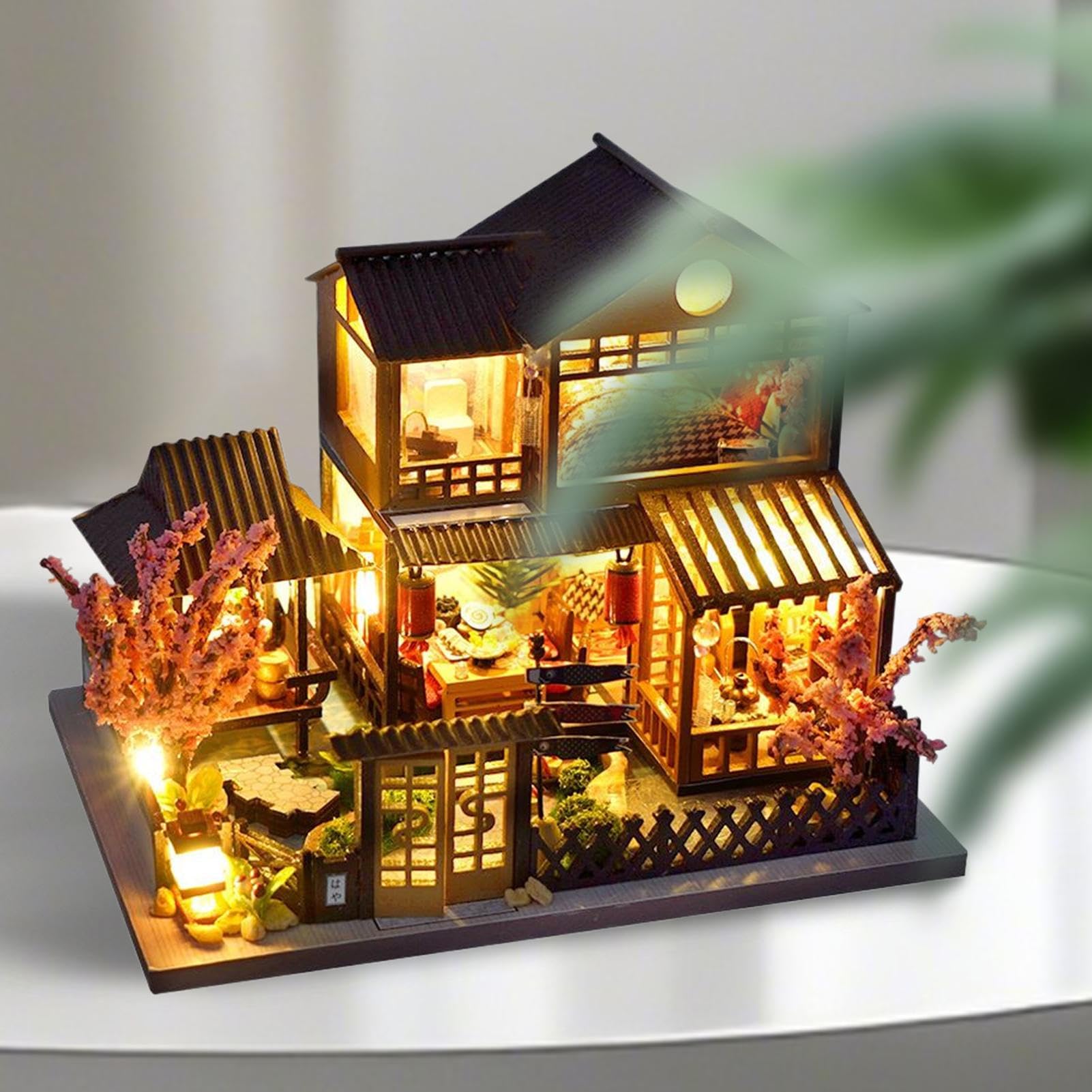 Puzzle 3D In Legno Artigianato 3D Realistico In Miniatura Con LED