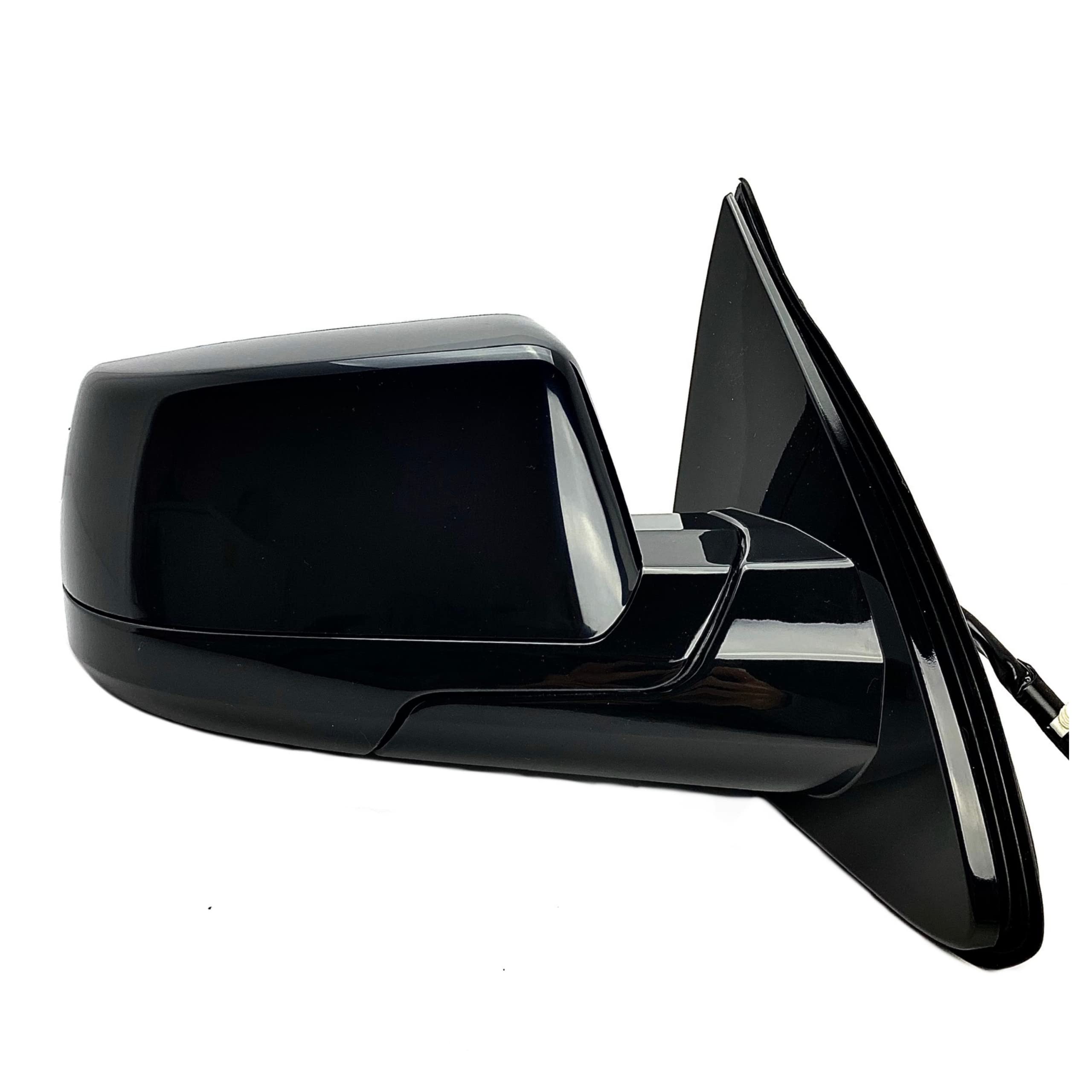 Spieg Passenger Side Mirror for 2015-2020 Chevrolet Suburban Tahoe GMC Yukon Power Adjustment Heated Glass Manual Folding Black 5 Pins Right GM1321505