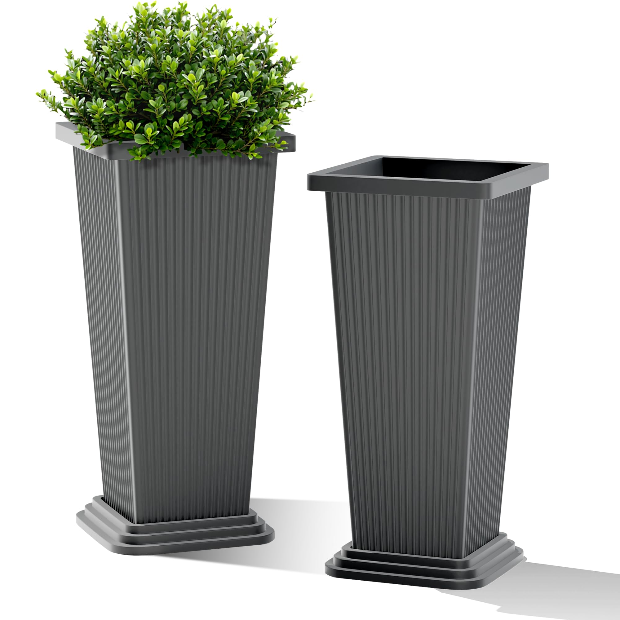 FENCY Tall Planter Set of 2
