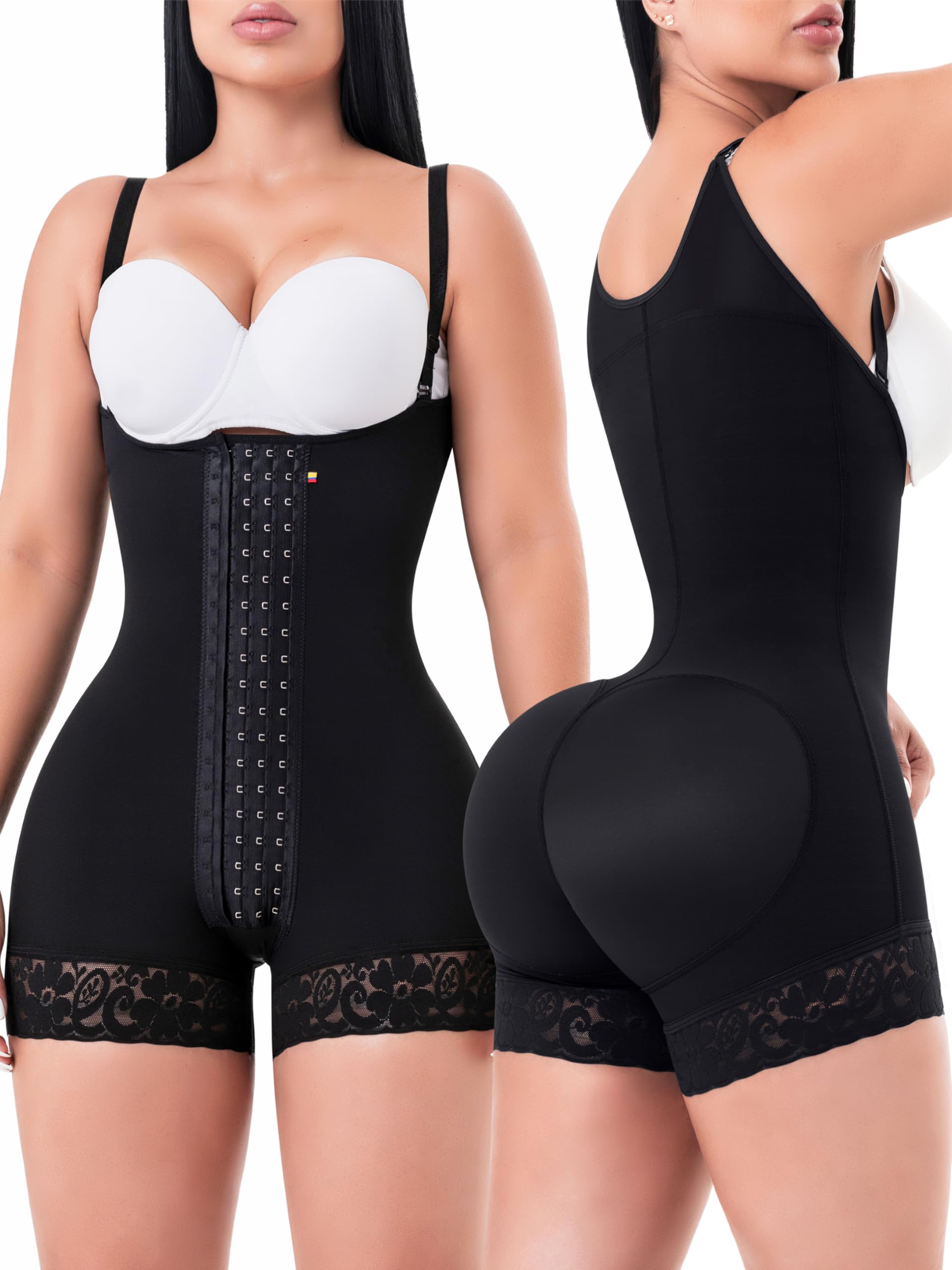Sonryse Stage 2 Faja Shapewear for Women | Tummy Tuck Compression Garment & Post Surgery | Fajas Colombianas Moldeadoras