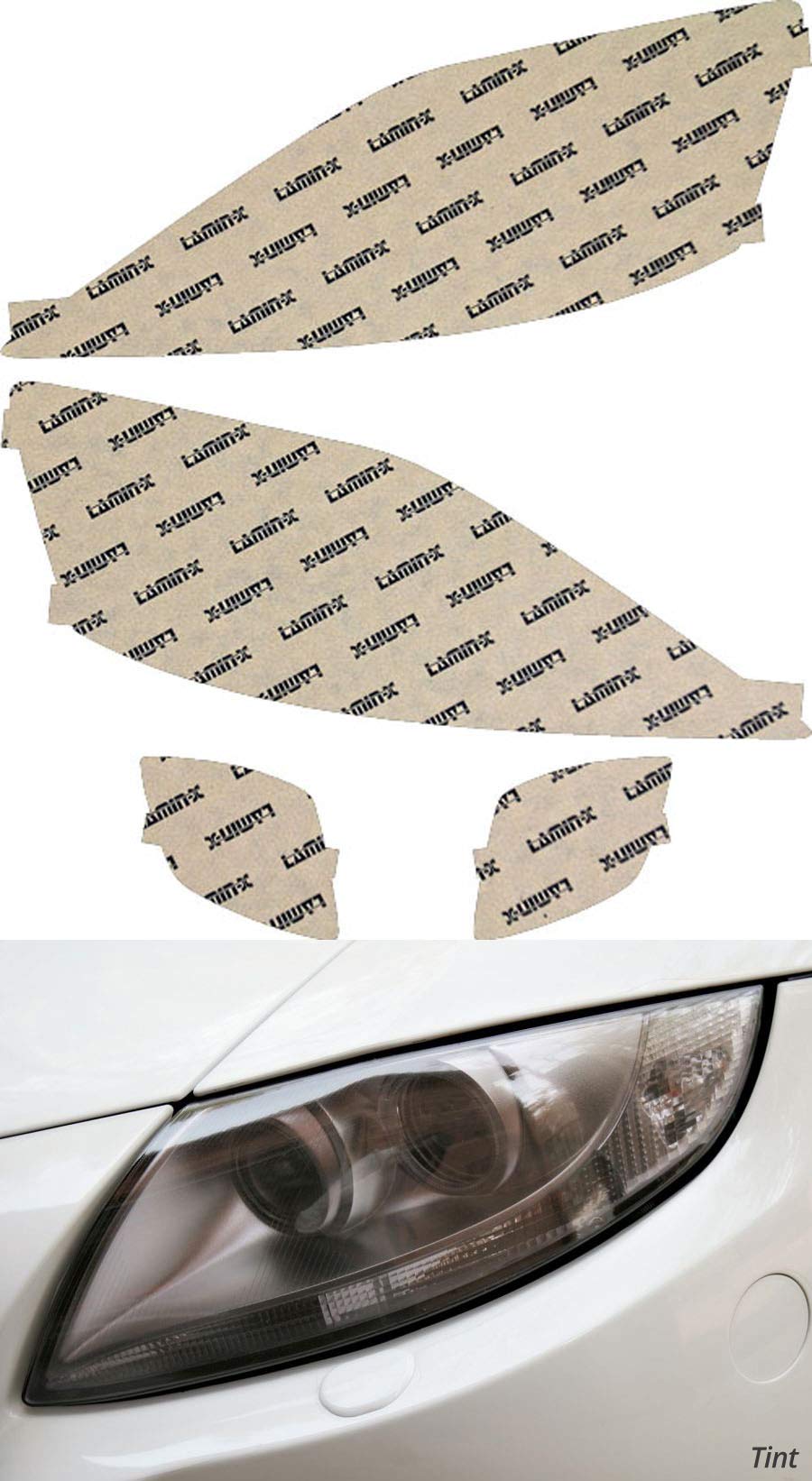 Lamin-x Custom Fit Tint Headlight Covers for Lexus is (06-10)