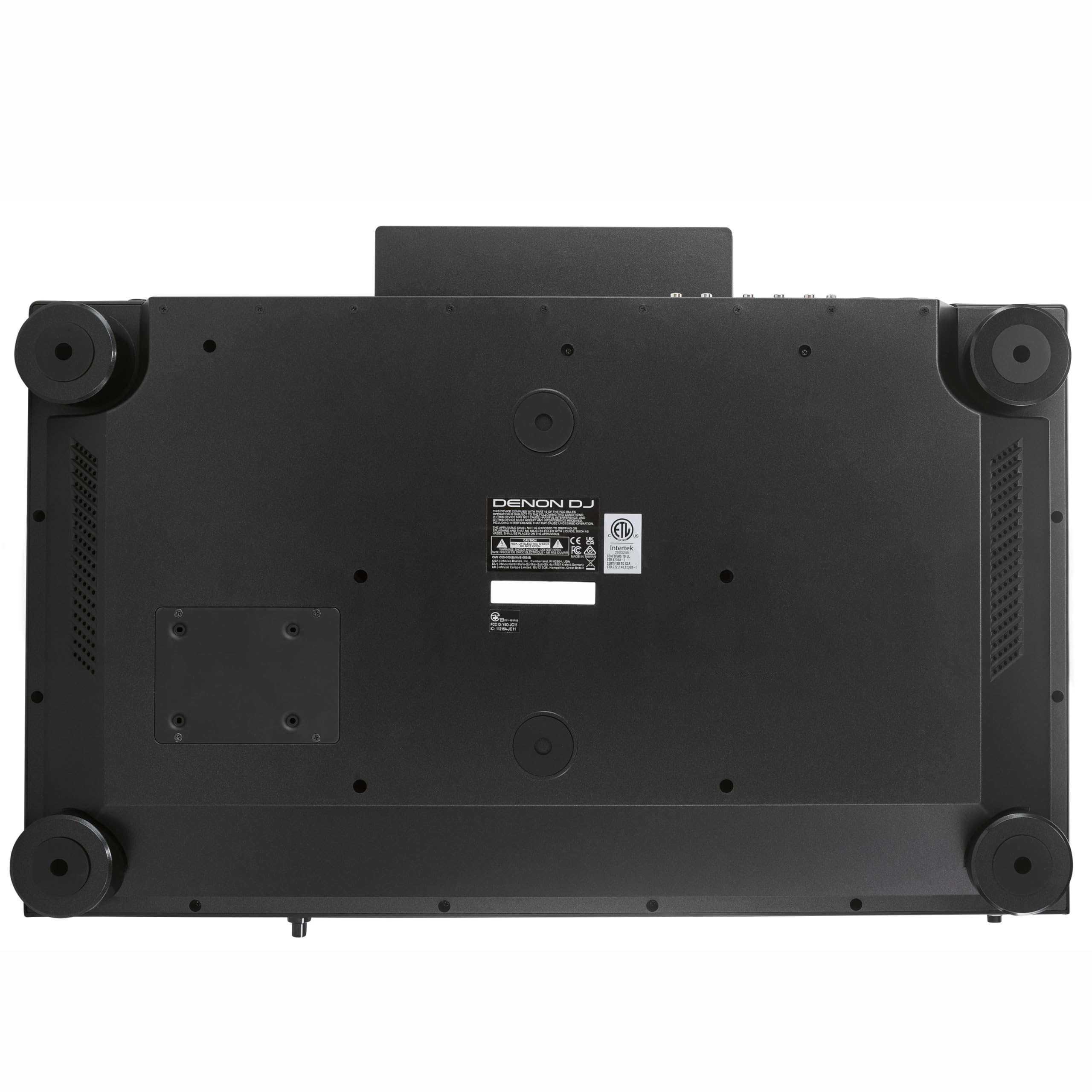 Denon DJ PRIME 4+ Controller 4-Deck Stem Separation Wi-Fi Mixer Drop Sampler 10.1" Touchscreen Luci Nero