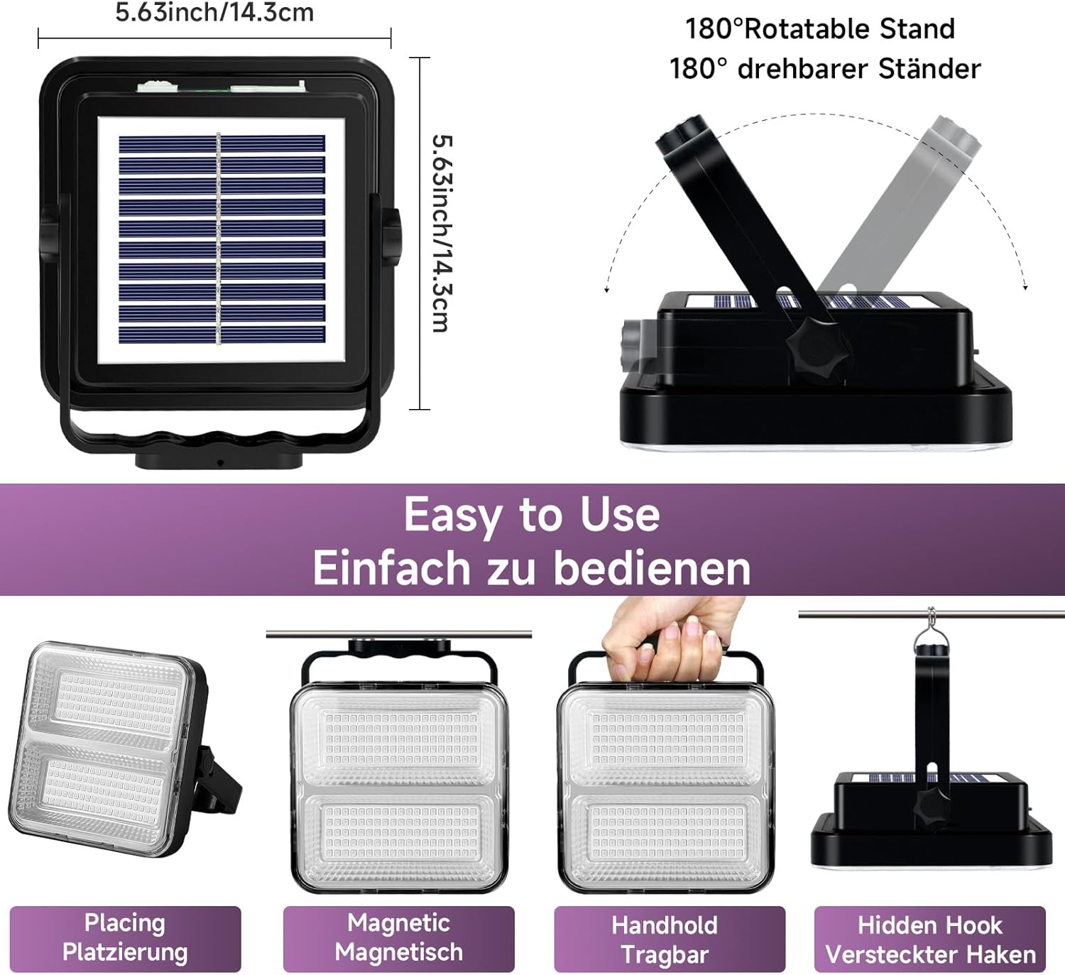 Rechargeable Black Light, Dimmable UV Light, 120 LED Ultraviolet Blacklight, Suitable for Neon Glow Party (2 Pack 100W)