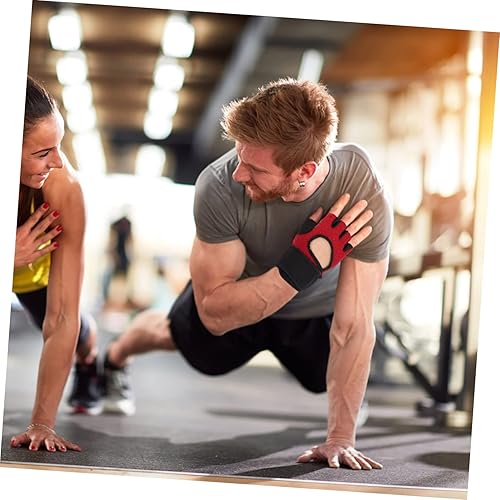 Miniatura 4 de GLSTOY 2pcs Half Finger Gloves Mens Glives Wintergloves Fingerless Mittens Winter Riding Mitten Workout Glove Workout Hand Protection Hands Covers