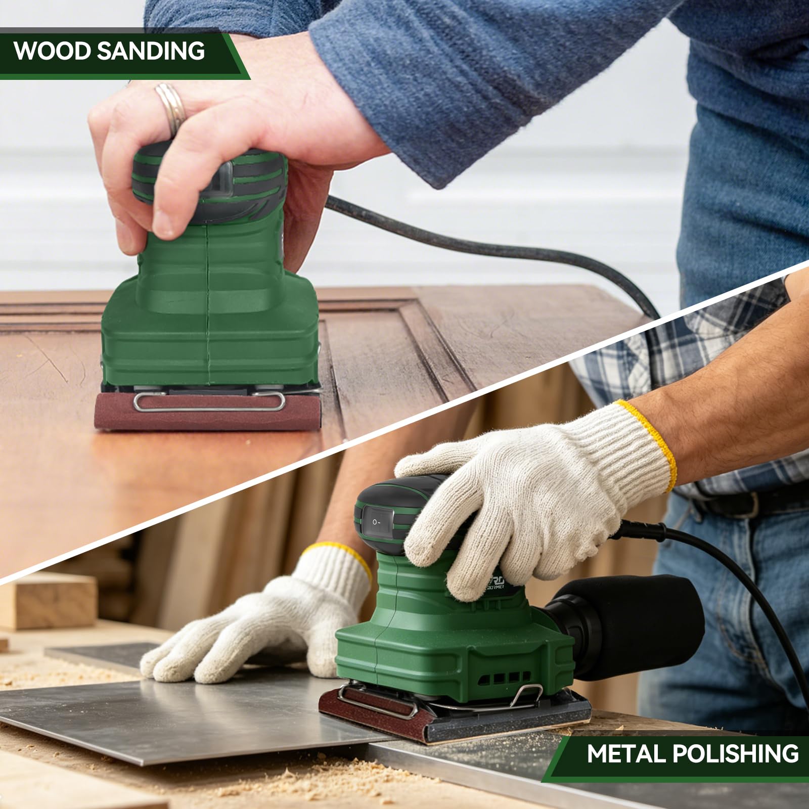 Prostormer Palm Sander - 14000RPM Electric Sander -8 Prostormer Palm Sander - 14000RPM Electric Sander -8
