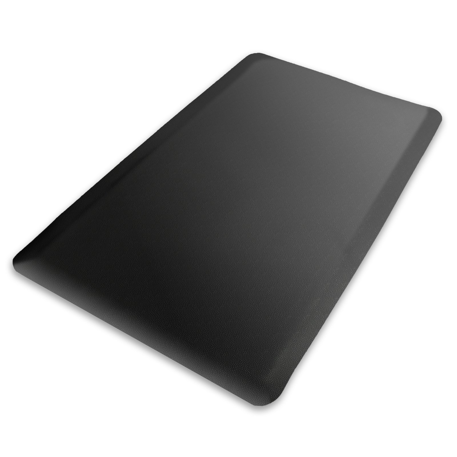 etm Tappeto antifatica resistente, ammortizzante e antiscivolo | industriale | dimensioni e colori a scelta | superficie piccolo ciottoli, nero - 60 x 90 cm