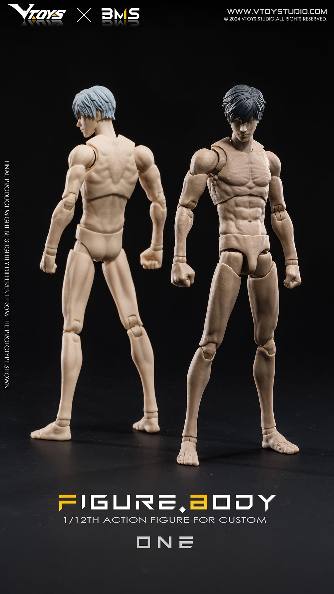 VTOYS X BMS 1/12 筋肉 男性 素体 セット VB003 黄肌 Amazon.co.jp: 【Tbmodel 】VTOYS X BMS 1/12 アクションフィギュア