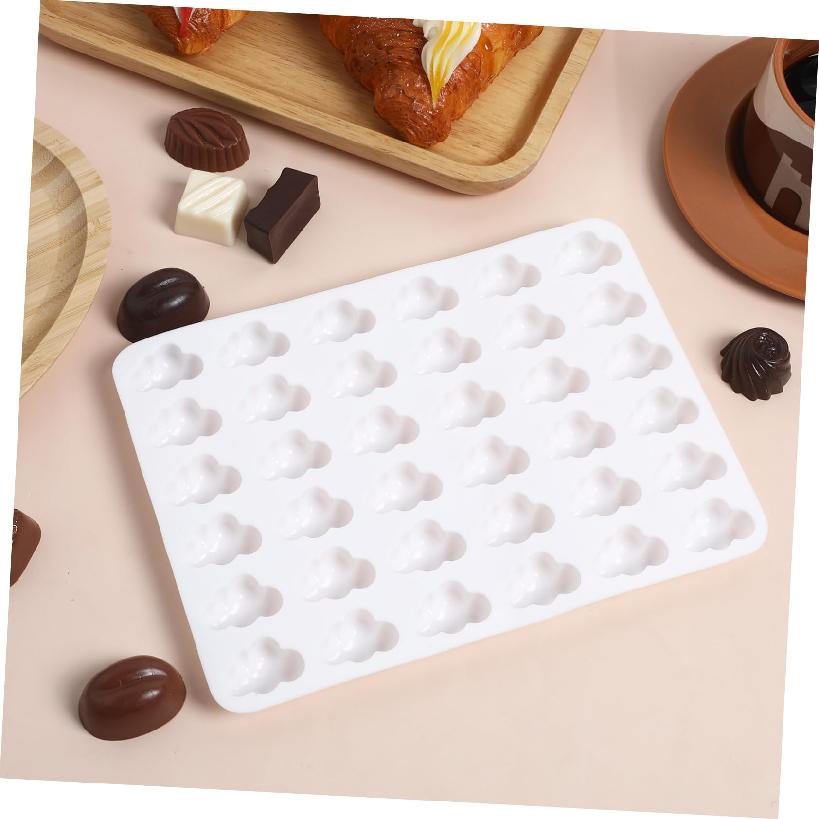 TOPBATHY 5 Pz Stampo in silicone nuvola frutta stampini gommosi in silicone accessori cucina accessori per cucina bistecchiera antiaderente gelatina stampo per caramelle per uso domestico