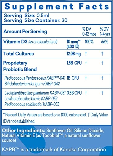 Miniatura 2 de Colic Calm Gripe Water (2 onzas) y gotas probióticas CalmCo para bebés y niños (0.54 onzas) paquete combinado