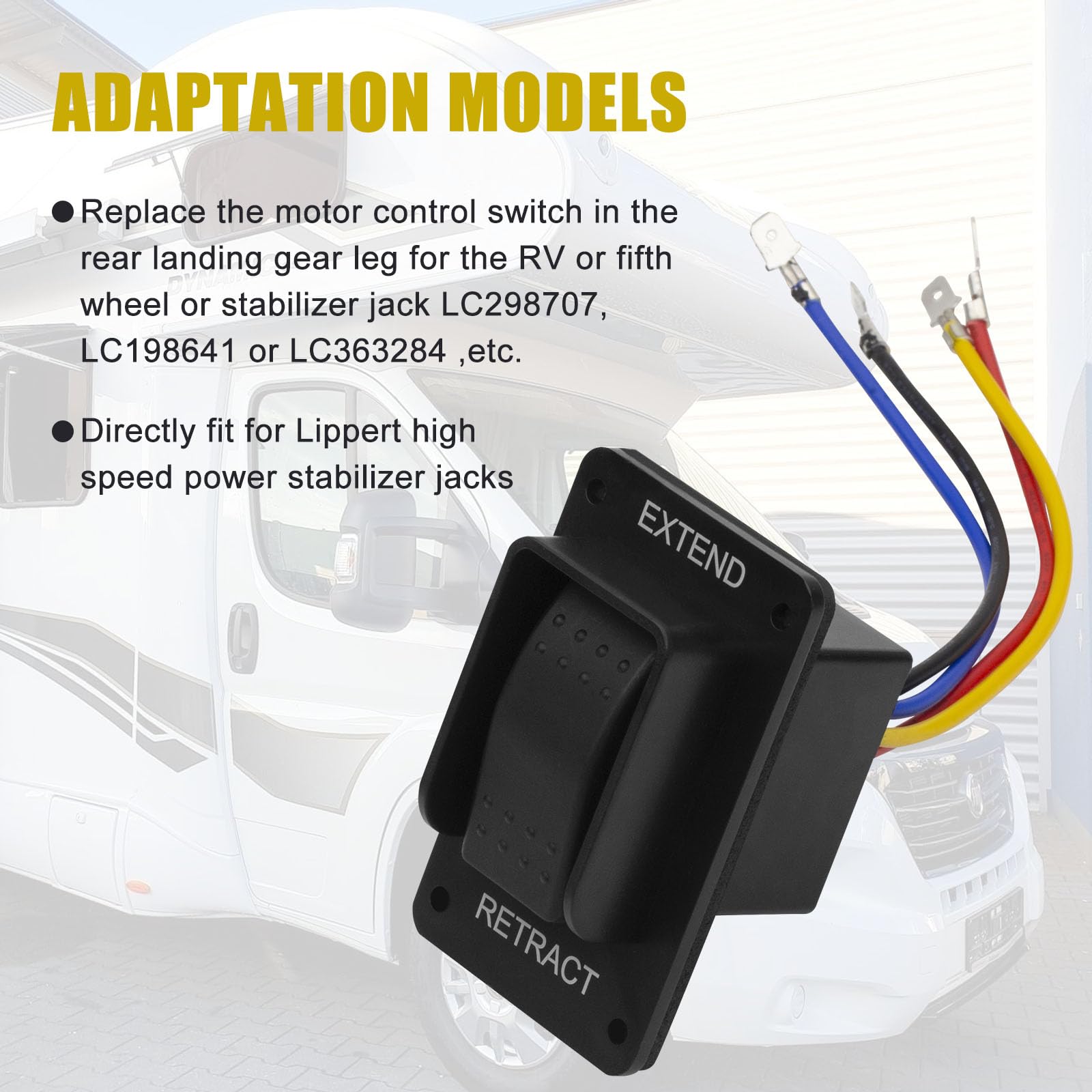 Amazon.com: 387874 RV Electric Stabilizer Switch Compatible