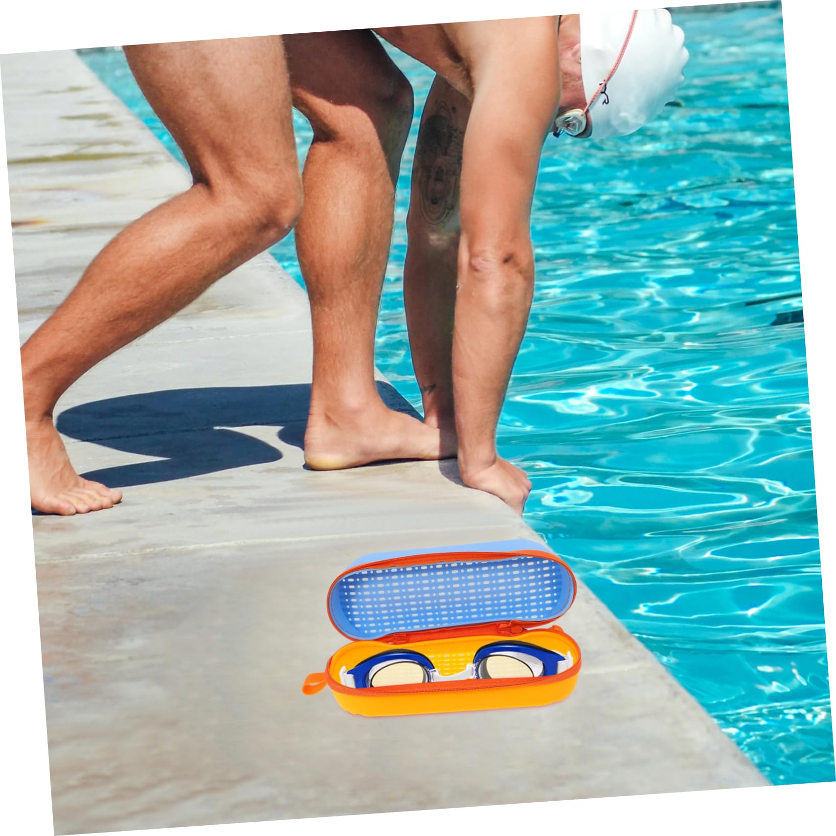 BESPORTBLE 5 Pezzi Scatola Portaoggetti Per Occhialini Da Nuoto Scatole Per Occhialini Custodie Per Occhialini Scatole Per Occhialini Da Nuoto Custodie Per Occhiali Da Nuoto Custodia Per