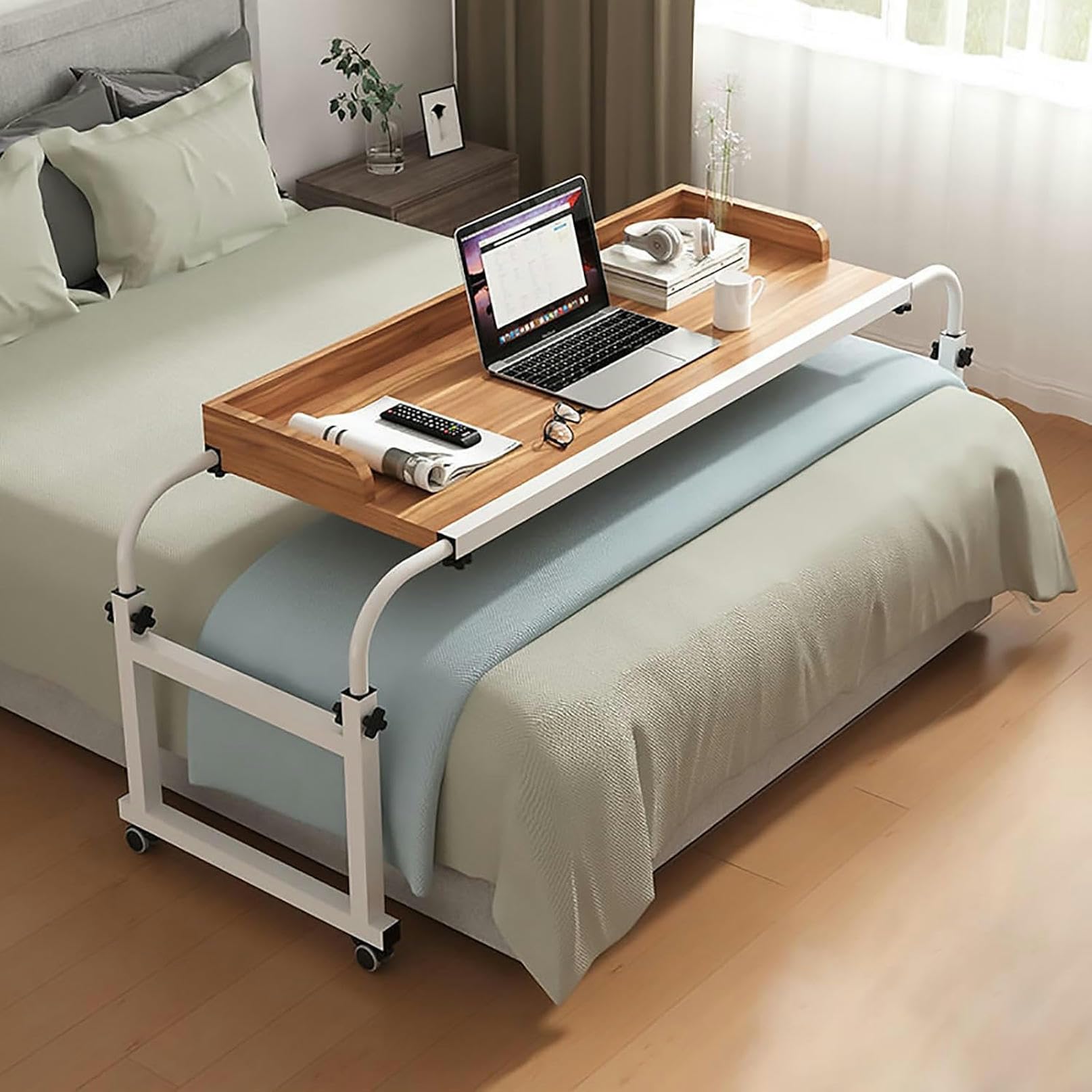 Table de lit réglable pour éviter le mal de dos sur ordinateur