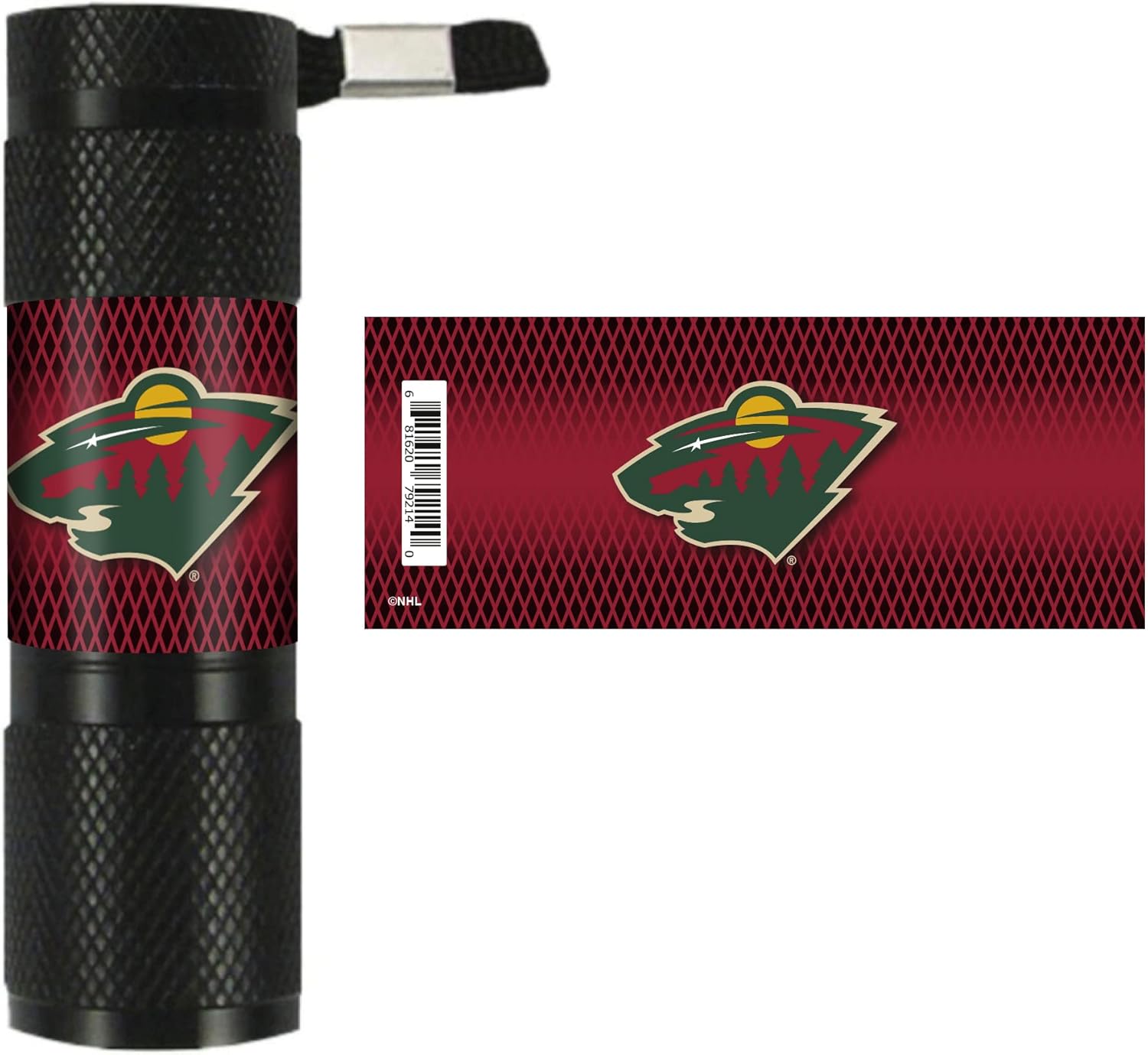 FANMATS 62341 - Minnesota Wild LED Pocket Flashlight - 3.5in. X 1in.