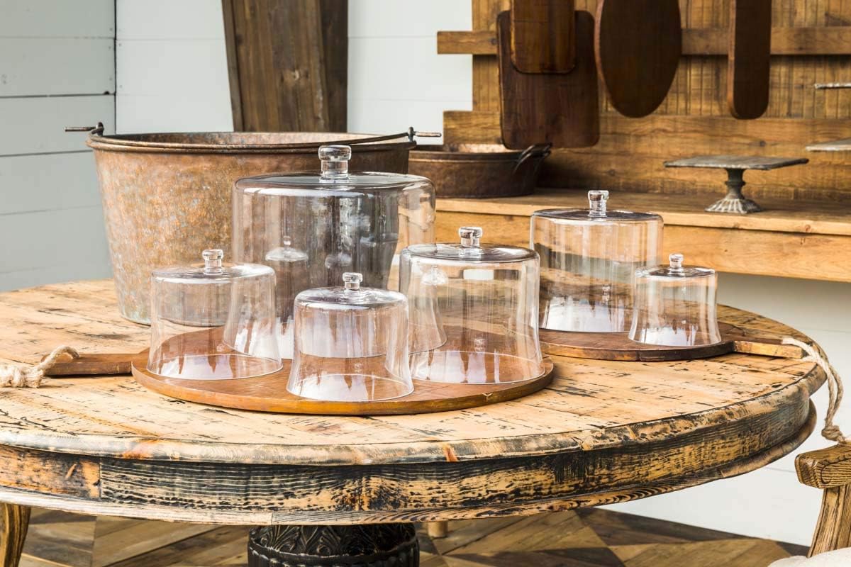 Park Hill Collection Estate Glass Cloche