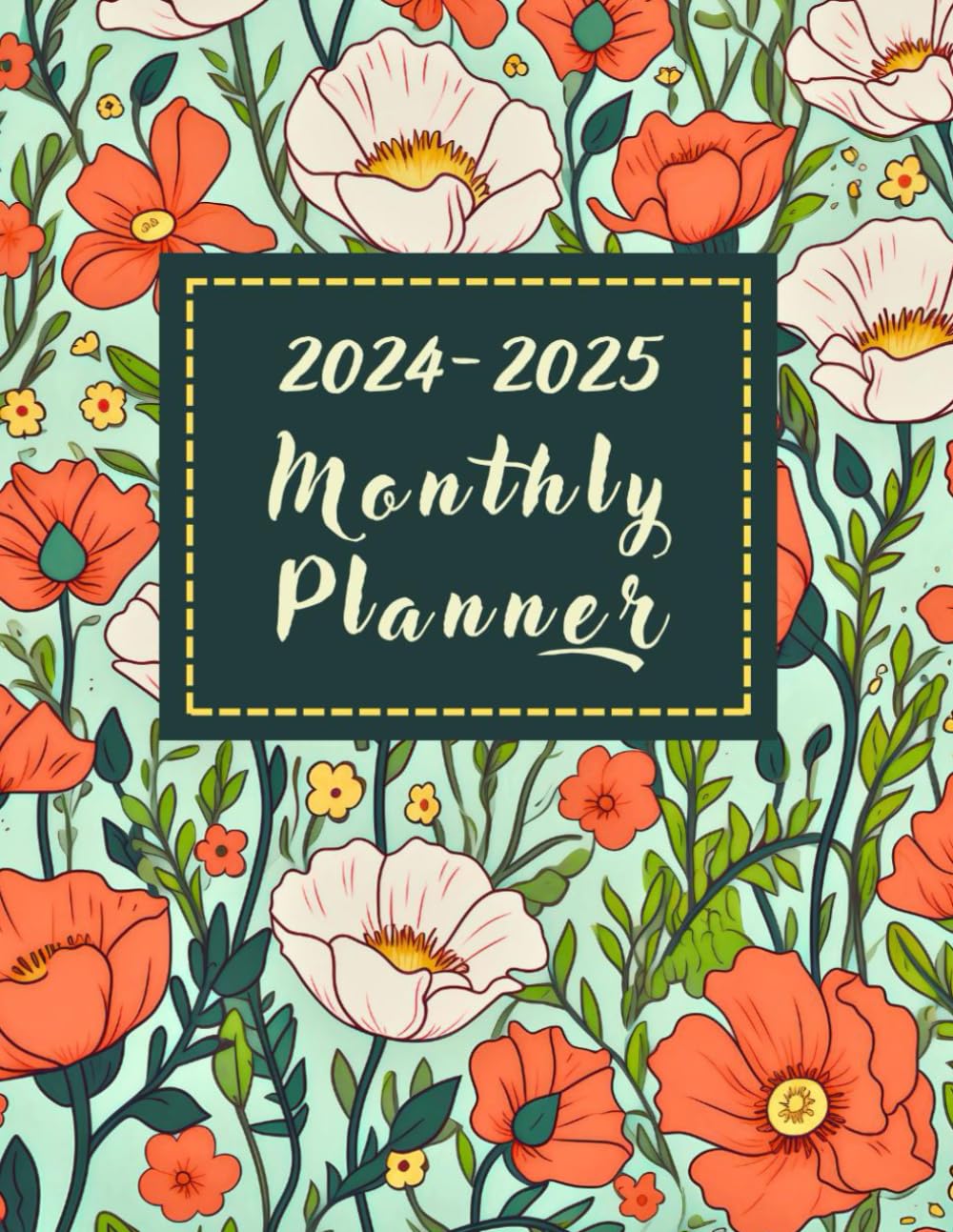 2024-2025 Monthly Planner Two Years: 2- Year Schedule Monthly Organizer from January 2024 to December 2025 Large Size With Federal Holidays and importante days