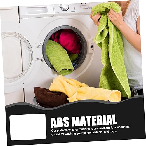 Miniatura 8 de Gadpiparty Mini Lavadora Lavadora Portátil Lavandería Máquina Plegable Compacto Automático Ahorro de Agua Electricidad Enchufe