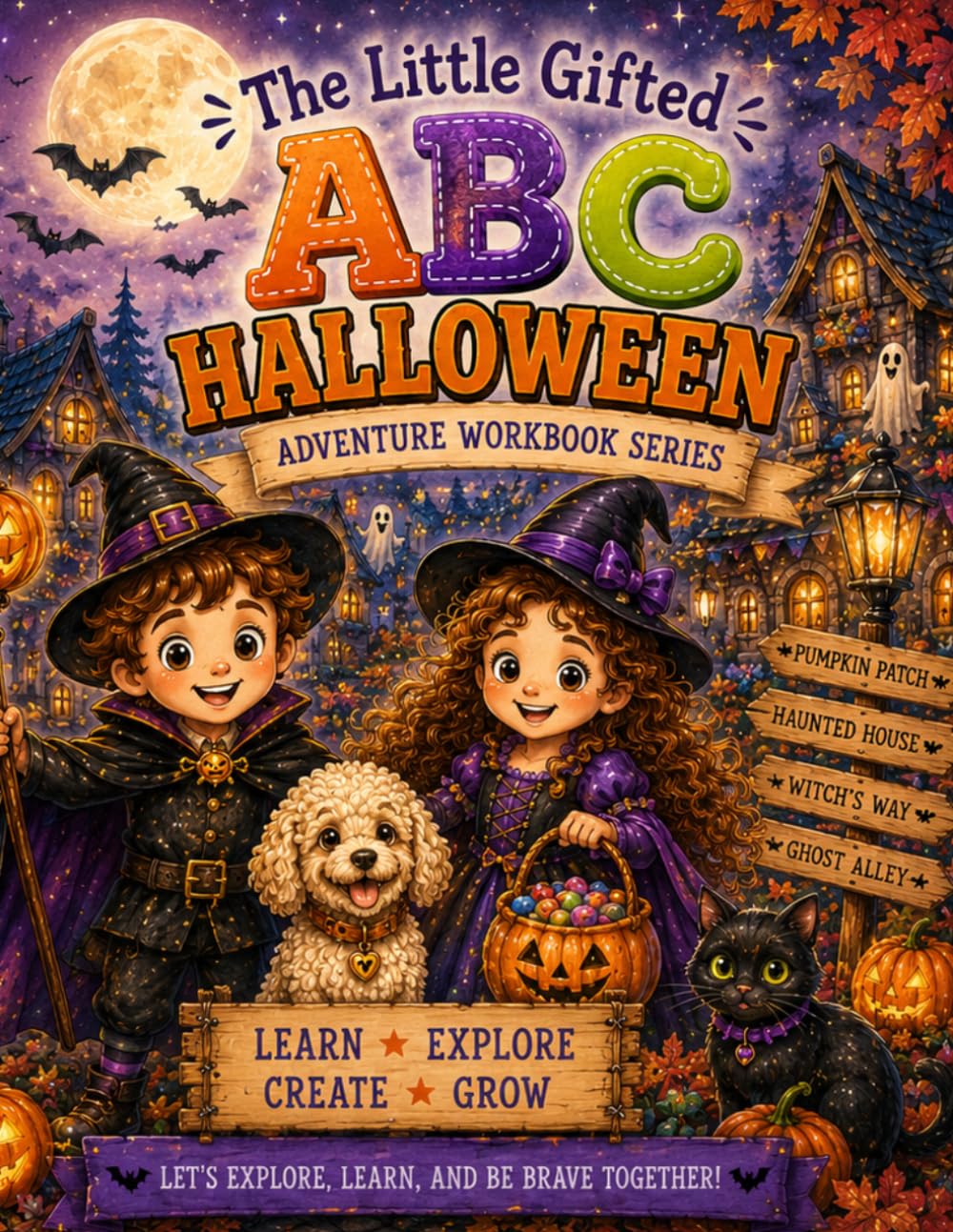 The Little Gifted: Halloween ABC Activity Book