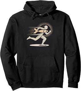 Christian Trail Runner Finding God Every Mountain Mile Pullover Hoodie