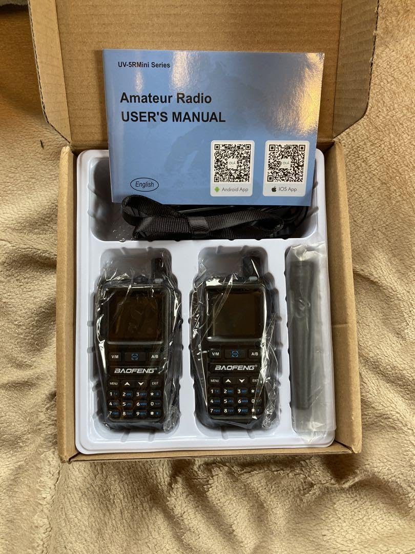 小型広帯域受信機５Ｒmini エアバンドAM ワイドFM 2台（ミニアンテナ付） m16646382154_1.jpg?1757634815