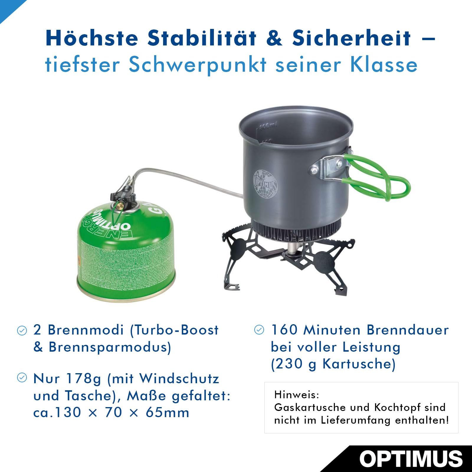 Optimus Vega ohne