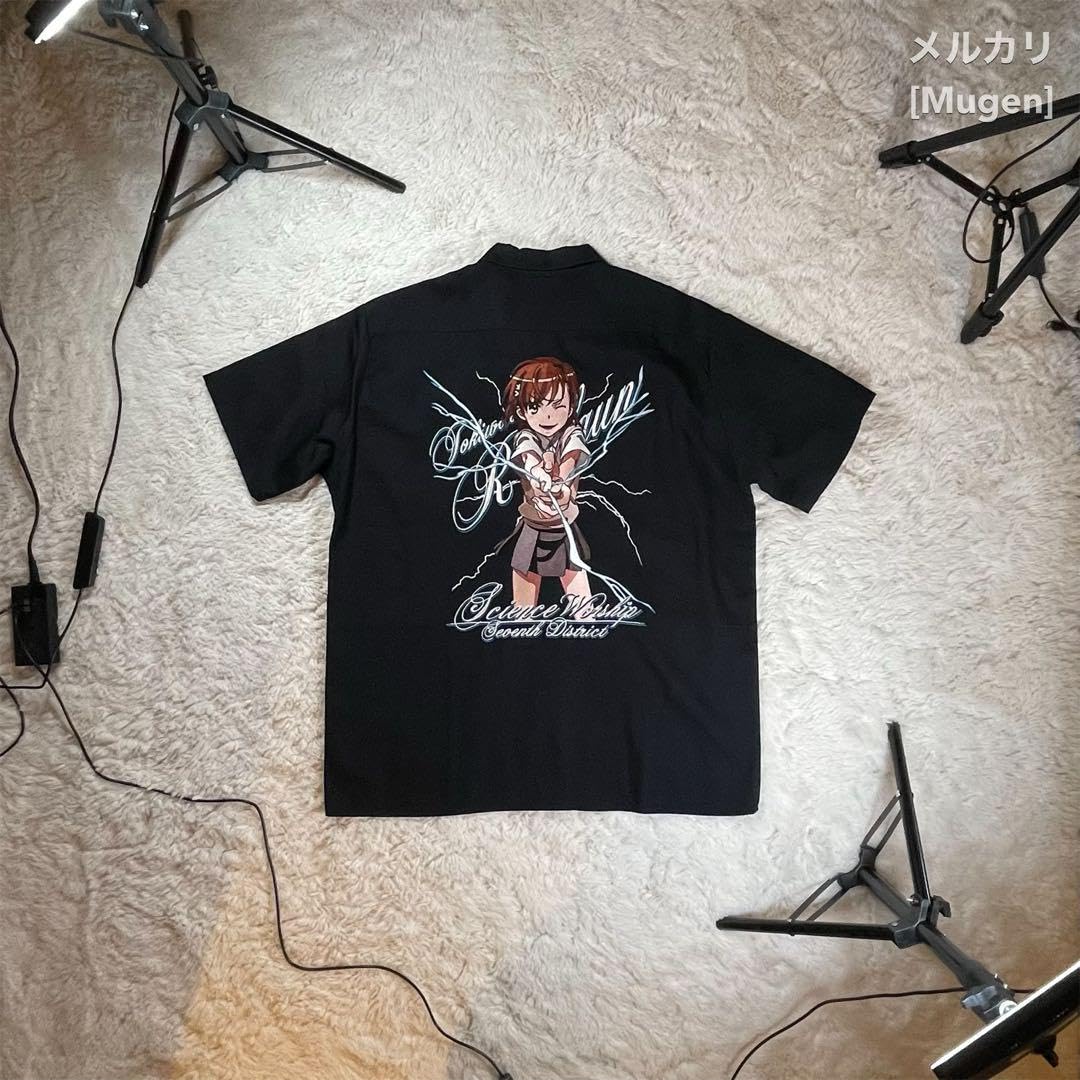 とある科学の超電磁砲　御坂美琴　刺繍ワークシャツ ☆限定☆御坂美琴 刺繍ワークシャツ2013MODEL [とある科学の超