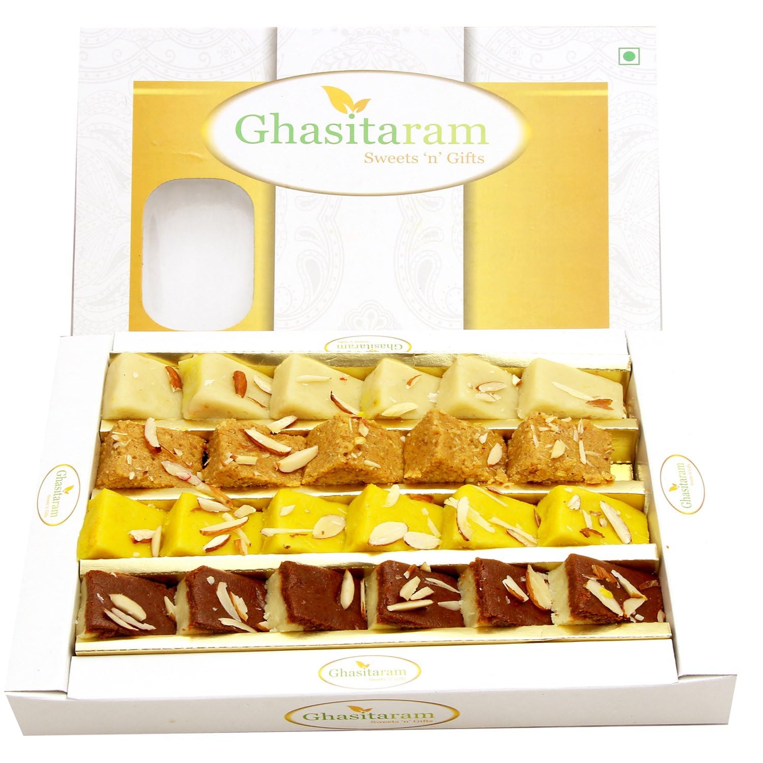 Ghasitaram Gifts Assorted Mawa Barfis, 400gm (B07DFG5PWV) Amazon Price History, Amazon Price Tracker