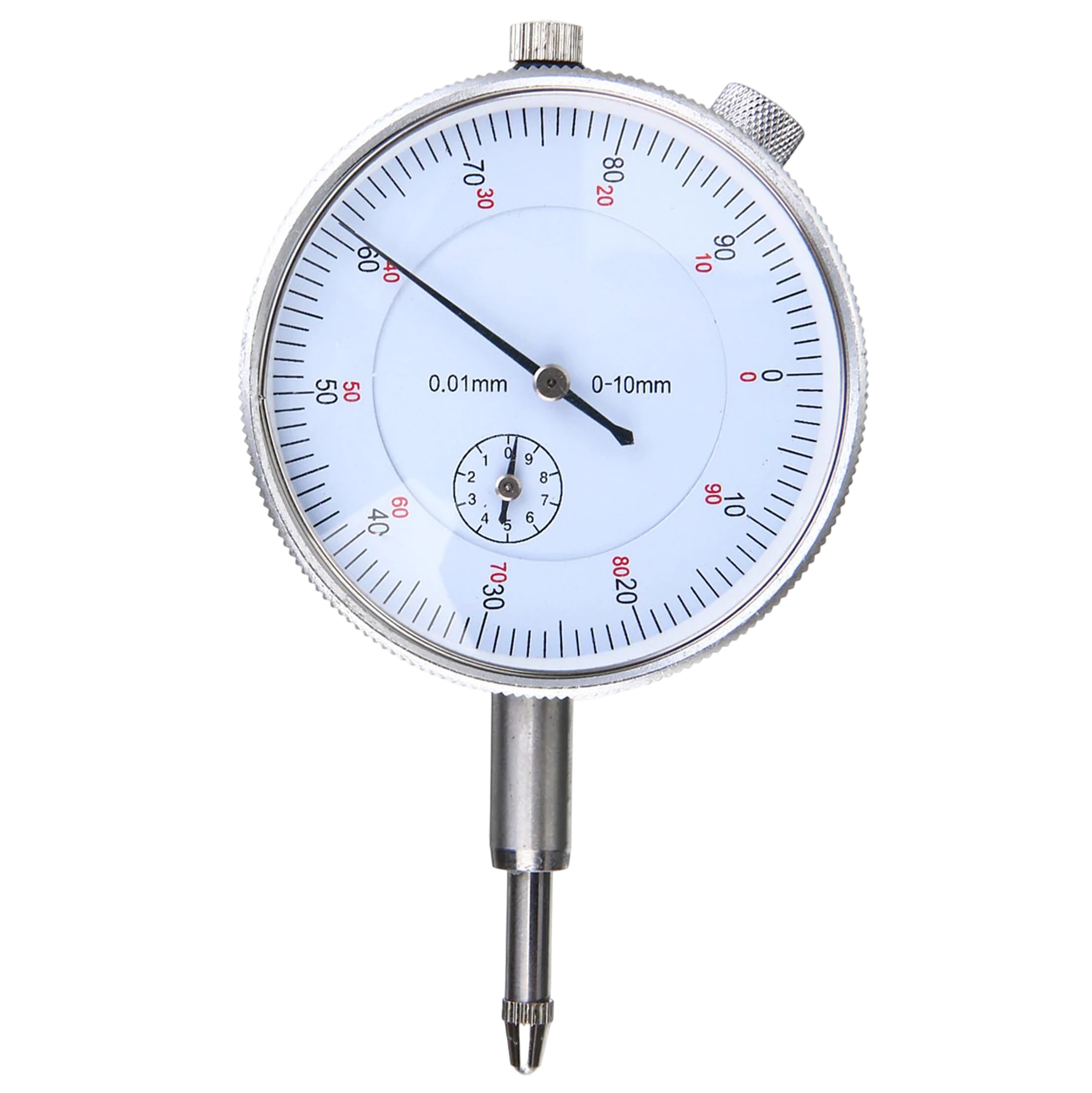 Digital Craft 0–10mm 0.01mm Dial Indicator Gauge High Accuracy Micrometer Tool for Precise Concentricity Measurement Workshop Machining Engineering Dial Gauge Inspection Use-image-2